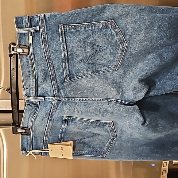 💕MOTHER💕 The Dodger Ankle Jeans ~ Work Hard Play Hard 34 NWT - Picture 15 of 16